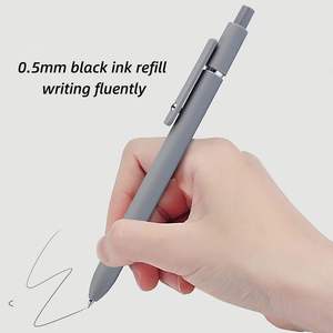 Penne Gel con <span class=keywords><strong>Inchiostro</strong></span> ad Asciugatura Rapida, Colori Chiara, Punta Fine da 0,5 mm, Nere, Scrittura Scorrevole, Giapponesi, Carine, Roller Retrattili - Product Image 4