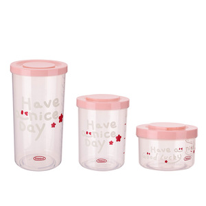 Conteneur de stockage hermétique transparent, cylindrique, résistant à l'humidité, préservation de la fraîcheur, pour les collations pour animaux de compagnie, nourriture pour chiens et chats, usage domestique - Product Image 5