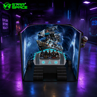 Simulateur de cinéma 9D, expériences immersives éducatives en salle, cinéma immersif Navtical Scream, 32 joueurs, films 8K