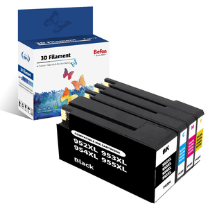 <span class=keywords><strong>Cartouche</strong></span> d'<span class=keywords><strong>encre</strong></span> Befon 952XL 953XL 954XL 955XL à haut rendement, puce premium, couleurs vives, compatible avec <span class=keywords><strong>HP</strong></span> OfficeJet Pro7740/8210/8710/8720/8730 - Product Image 2