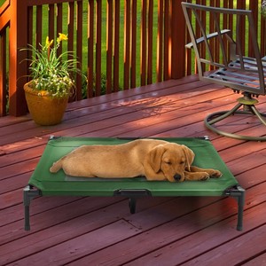 Grundlagen Atmungsaktive Kühlung Erhöhtes Hunde bett mit langlebigen Metallrahmen Oxford Elevated Camping Dog Cot mit hoher Dichte - Product Image 2