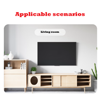 Soporte de pared fijo para TV de 32-85 "| Soporte de acero para monitor 4K LCD/LED | Compatible con VESA 200x200-600x400