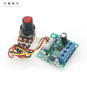 Controlador de velocidad de motor Pwm Dc 1.8V 3V 5V 6V 12V 15V 2A con potenciómetro para aplicaciones de bajo voltaje - Product Image 1