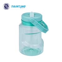 Bouteilles d'eau chaude en plastique personnalisées avec logo Taikong pour adultes et enfants, gobelets à boissons avec couvercles