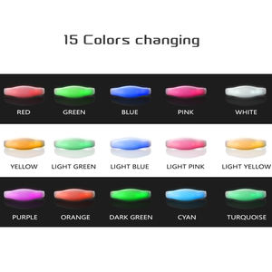 Pulsera LED personalizada Opciones multicolores para eventos de festivales Incluyendo Navidad Día de Los inocentes Control remoto Resplandor vivo - Product Image 3