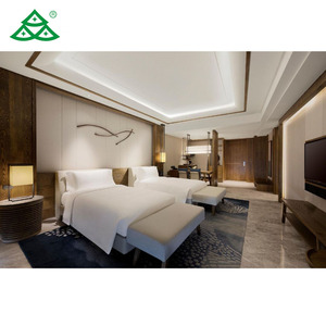 Lits d'hôtel doubles en bois de luxe pour hôtels SHIYI <span class=keywords><strong>InterContinental</strong></span> Resorts - Product Image 1