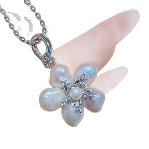 Accesorios de Perlas DIY 31375, Colgante de Plata S925, Cuentas de 3-5mm, Soporte Vacío para Colgante de Perlas Múltiples, Dijes para Mujer - Product Image 5