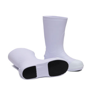 <span class=keywords><strong>Stivali</strong></span> <span class=keywords><strong>da</strong></span> <span class=keywords><strong>pioggia</strong></span> impermeabili leggeri in schiuma Eva con protezione del lavoro in altezza per l'igiene degli alimenti <span class=keywords><strong>bianchi</strong></span> personalizzati con puntale in Abs - Product Image 2