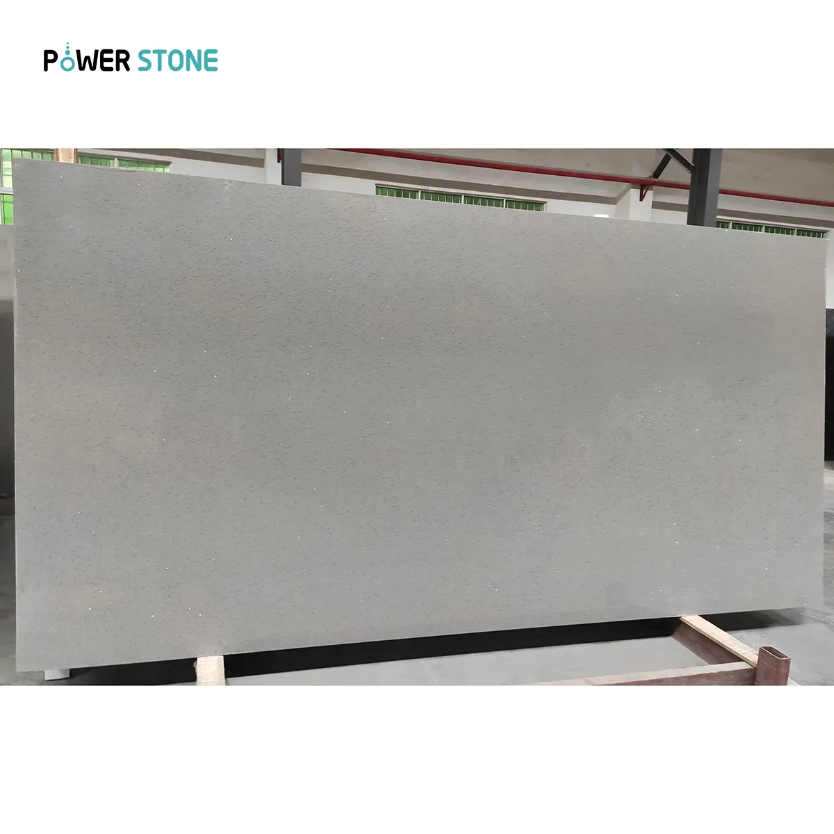 POWER STONE Amostras Grátis Preço de Fábrica 3200mm x 1600mm Artificial Quartz Stone Modificado Acrílico Solid Surface Slab