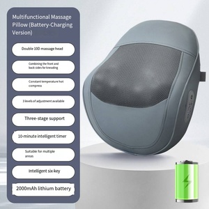 Masajeador Corporal para Cuello y Espalda con Calor y Control de Tiempo, Cojín de Masaje para Uso en el Hogar y la Oficina - Product Image 5