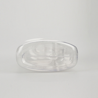 Bouteille vide en plastique de grande capacité pour désinfecter l'eau et les boissons, désinfectant pour les mains, nettoyant à l'huile, en PVC Transparent, vente en gros