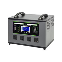 EU-Lager 12V 220V Lithium-Ionen-Akku Off-Grid 2KW Tragbarer Solar-Generator 2000W Tragbare Elektrische Powerstation OEM