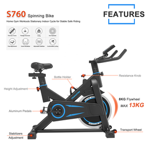 Intérieur Vélo de Fitness Vélo Comprar Bicicletas de Vélo de Spinning pour Home <span class=keywords><strong>Gym</strong></span> - Product Image 2