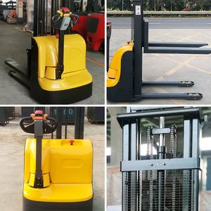 Baterai Lithium-ion pengangkat Stacker vertikal isi ulang daya <span class=keywords><strong>Forklift</strong></span> gudang Mini <span class=keywords><strong>48V</strong></span> <span class=keywords><strong>Forklift</strong></span> medan kasar - Product Image 6