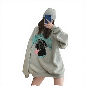 High Quality Lined Nylon/Cotton Embroidered Autumn/Winter <b>Pullover</b> Warm Large Wholesale <b>Men</b> Women's Customized Logo Printed - Product Image 2