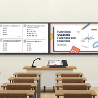 Podio inteligente de escritorio Escuela Sistema de control inteligente Podio multimedia digital con pantalla táctil