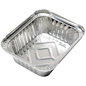 Vente en gros de boîtes à emporter en aluminium jetables de haute qualité, personnalisées, barquettes en aluminium pour la cuisson, contenants en aluminium de qualité alimentaire - Product Image 2