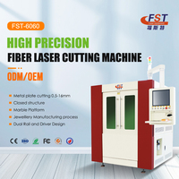 Machine de découpe laser Silver 6060 Système de contrôle Cypcut pour Gold Silver Steel Supports AI BMP PLT Formats graphiques