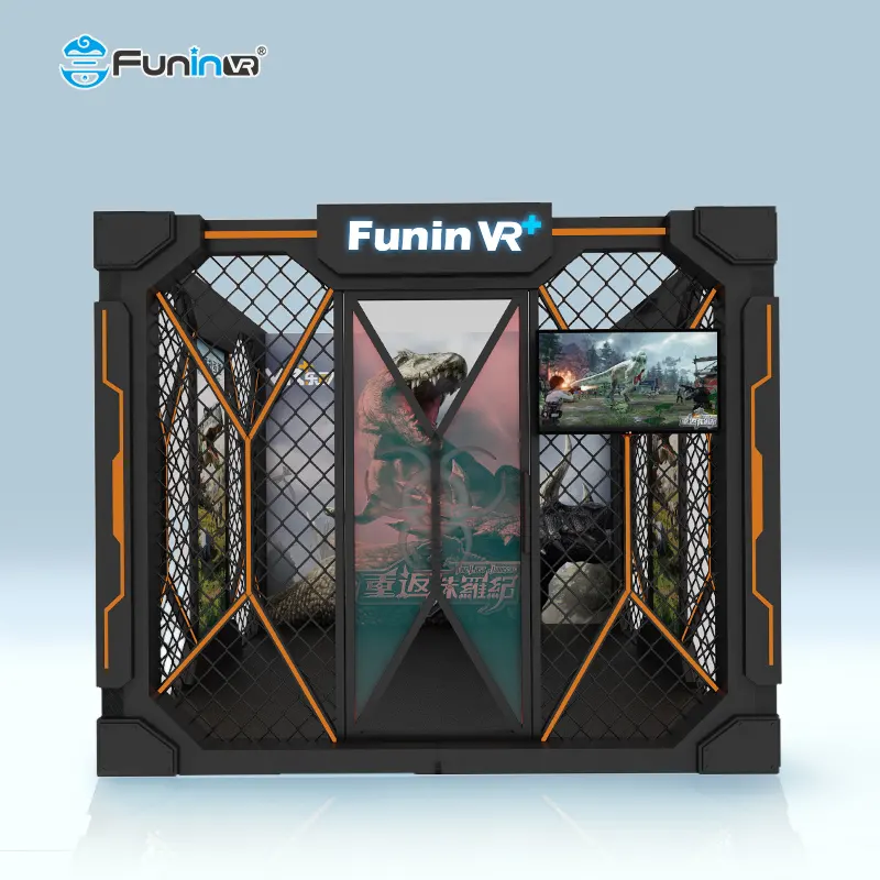 Hohe Qualität Indoor Indoor Sport VR Raum Spaziergang 9D VR Spiel Maschine Für Freizeitpark Für Verkauf