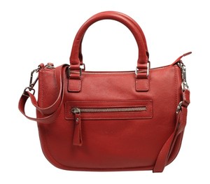 Bold Statement Women <b>Red</b> Leather Handbag Luxury Classic Design Stylish Shoulder Tote Bag Elegant Ladies <b>Purse</b> for Work Office - Product Image 1