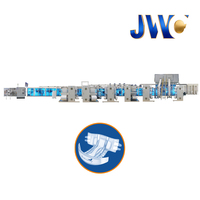 JWC China Erwachsenenwindel-Maschine ABDL Erwachsenenwindel-Produktionslinie mit Erwachsenenwindel-Verpackungsmaschine