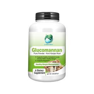 Suplemen Diet Bubuk Glucomannan Label Khusus OEM Mendukung Kesehatan Tingkat Kolesterol dan Mendukung Sistem Kekebalan Tubuh - Product Image 1