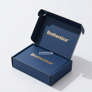 Factory Handmade Luxury Full-Color Printing Bespoke Apparel Rigid Cardboard High End Mailer Shipping Mailing <b>Gift</b> <b>Box</b> - Product Image 1
