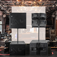 Système de sonorisation Line Array L-solution 4 PCS HDL20 2pcs HDL18-A, enceintes actives néodyme 10/18 pouces, caisson de basses, écologique, portable