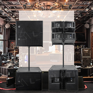 4 pcs hdl20 kép 10 inch dòng mảng loa hoạt động hdl18 điện duy nhất 18 inch loa siêu trầm hộp loa hệ thống âm thanh trong buổi hòa nhạc - Product Image 3