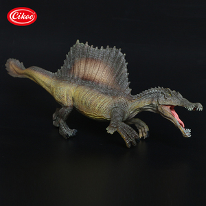 Modèle de dinosaure KING Spinosaurus réaliste de 37 cm, figurine d'animal en PVC écologique, peinte à la main, jouet éducatif pour musée - Product Image 4