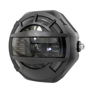 Lumière tout-en-un 36V pour vélo électrique et moto avec phare et klaxon à <span class=keywords><strong>faisceau</strong></span> haut et bas pour cyclomoteurs électriques dotés d'un moteur sans balais - Product Image 1