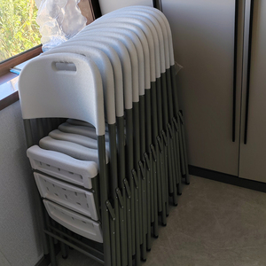 Sedia Pieghevole in Plastica Resistente per Ogni <span class=keywords><strong>Occasione</strong></span>, Design Pieghevole Resistente alle Intemperie per Casa, Ufficio <span class=keywords><strong>e</strong></span> Avventure all'Aperto - Product Image 6