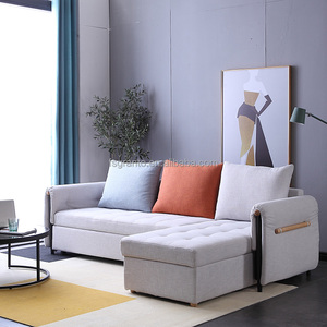 โซฟาเบดผ้าสำหรับห้องนั่งเล่น พร้อมฟังก์ชั่นเก็บของ - Product Image 6