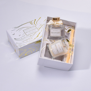 結婚式のギフトの家の装飾のための低MOQ高級香りキャンドルフレグランス無煙キャンドル - Product Image 3