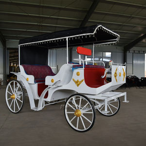 Calèche royale classique/calèche de la famille royale européenne/chariot classique rétro 4 places - Product Image 4