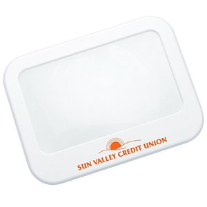 <span class=keywords><strong>Loupe</strong></span> de lecture grand format personnalisable avec logo – Aide à la lecture légère et portable pour bureau et école - Product Image 1