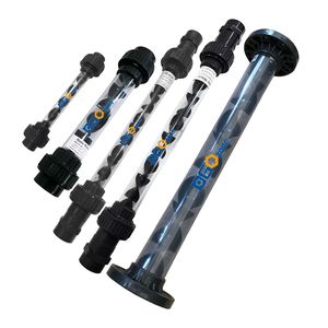 DGOzone pipa pencampur UPVC transparan, DN25 perlengkapan pencampur plastik 1 inci 2 inci 3 "tabung <span class=keywords><strong>Mixer</strong></span> statis DN50 - Product Image 1