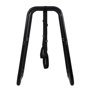 Barre Parallele in Acciaio Solido Tutto in Uno con Corda per Allenamento Muscolare delle Braccia, Migliora la Forza del Core, per Uso Domestico - Product Image 3