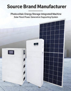 Système de production d'énergie photovoltaïque hybride résidentiel 10 kW avec batterie lithium-ion murale solaire 20 kWh - Product Image 2