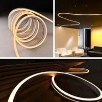 Tube néon LED T0511/0513/0515, bande lumineuse LED flexible 5050, tuyau en gel de silice silicone pour lumières PCB WS2812 WS2815 8/10/12mm
