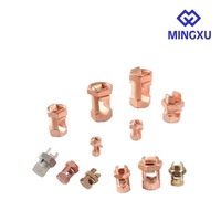 Conectores de Perno Partido de Cobre TJ 16-240MM2 de Fabricante para Puesta a Tierra de Latón/Cobre, Abrazaderas/Conectores de Perno para Conexión a Tierra