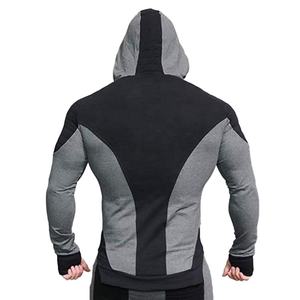 Sweat à capuche personnalisé pour homme, survêtement zippé, sweat-shirts pour homme, sweat à capuche en nylon et coton, survêtement pour homme - Product Image 3