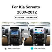 Autoradio Foforfor 11,5'' à bouton unique pour Kia Sorento 2009-2012, Android 15, Carplay, Auto, Stéréo, Lecteur Multimédia, GPS, DSP, 4G