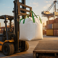 Sacs FIBC robustes de 1000 kg (1 tonne) pour le sable, la terre, la pierre, le gravier, les matériaux de construction, stabilisés aux UV, sur mesure