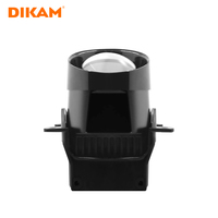 Nouveau projecteur LED antibrouillard 2,5 3 pouces Taille 3000k-7000k Rouge Vert Bleu Yeux de démon Belle apparence Étanche pour voiture Feux antibrouillard LED