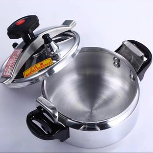 Autocuiseur Commercial en alliage d'aluminium, 1, 5 litres, avec poignées, joint en caoutchouc, argent de haute qualité - Product Image 5