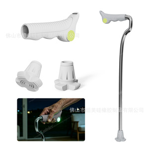 Silicone Cane Accessories Non Slip Handle Footpad Base For <b>Elderly</b> <b>Walker</b> Support Aid Foshan Made - Product Image 1