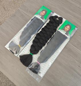 Prix Usine <span class=keywords><strong>Pas</strong></span> <span class=keywords><strong>Cher</strong></span> 82 pouces 165g Extensions <span class=keywords><strong>de</strong></span> Cheveux Synthétiques Jumbo pour Tresses en Gros Cheveux au Crochet Sans Enchevêtrement pour Femmes - Product Image 2