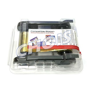 Ruban métallique doré compatible RCT016NAA pour imprimante <span class=keywords><strong>Evolis</strong></span> Primacy Zenius - Product Image 2
