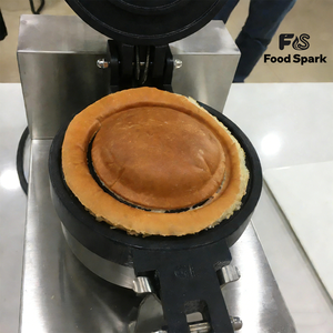 Máquina para Hamburguesas UFO para Pequeños Negocios, con Revestimiento Antiadherente, Placas Dobles, Prensa para Panini y Gelato, Comercial - Product Image 6